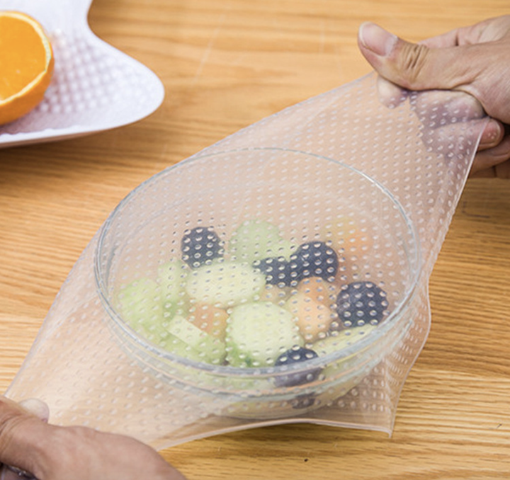 Reusable Silicone Food Wraps (Set of 3)